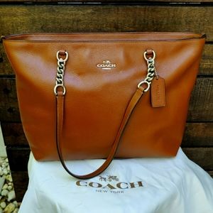 Coach Leather Tote